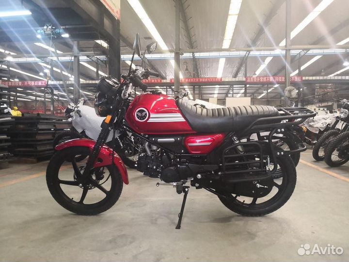 Мопед Colt 2 (Alloy) красный с дисковым тормозом