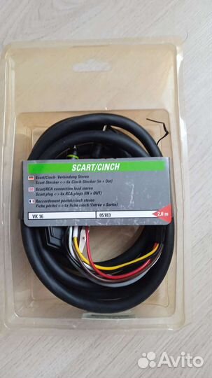 Аудио-видео-кабель vivanco VK 6RCA