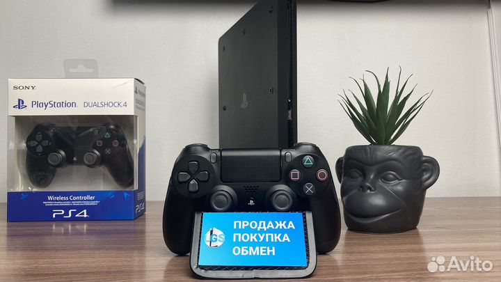Sony playstation 4 slim 1tb с играми
