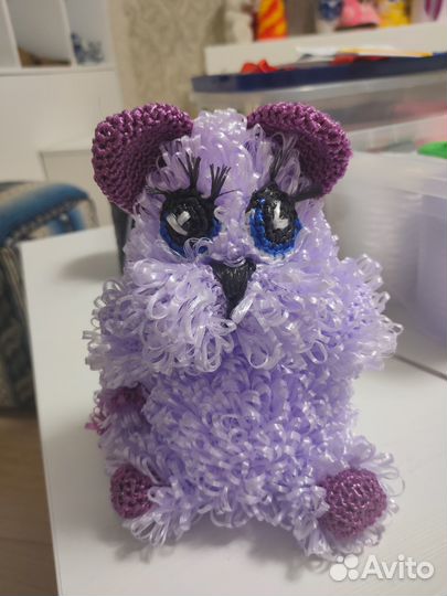 Мочалка- игрушка ручной работы