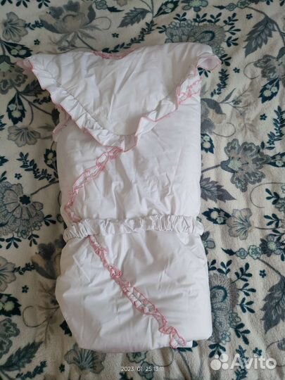 Конверт одеяло на выписку зима