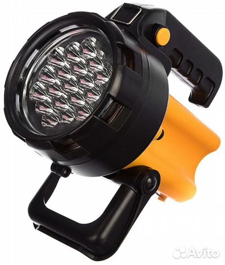 Фонарь-прожектор аккумуляторный Альфа PA-602 19LED литиевый аккум. 3А.ч зу 220В + 12В (инд. упак.) Э