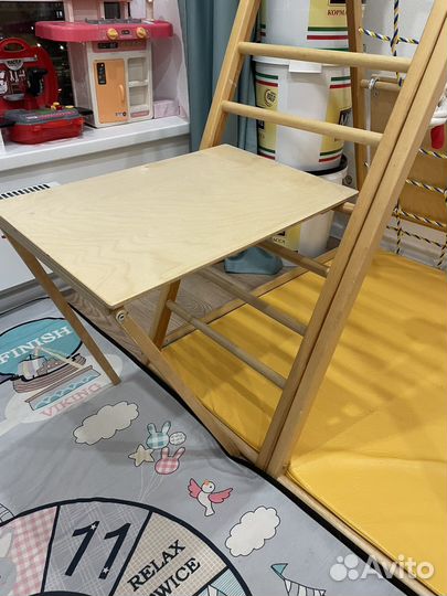 Деревянный складной спортивный комплекс