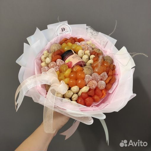 Подарок, съедобный букет