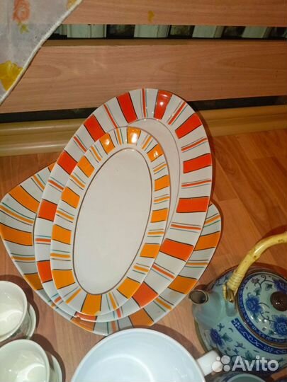 Посуда для сада коробкой Хрусталь СССР