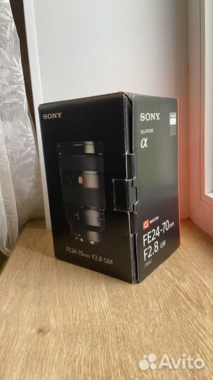 Sony 24-70 f2.8 gm объектив