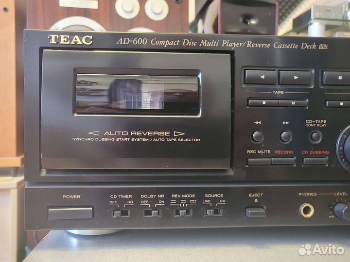 Teac AD-600 кассетный/3CD комбайн с чейнджером