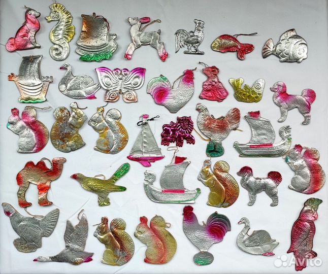 Елочные игрушки СССР