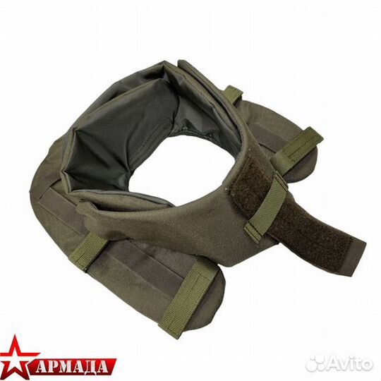 Защита шеи универсальная олива