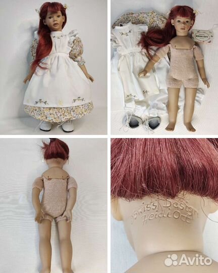 Куклы 32 см винил Heidi Ott Хайди Отт Швейцария