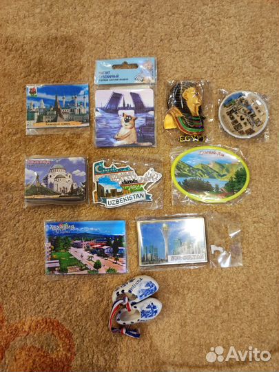 Магниты на холодильник новые