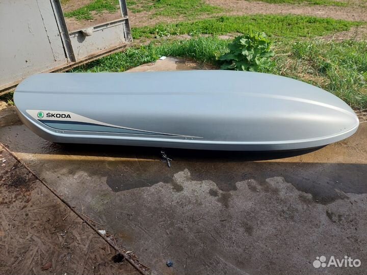 Багажник бокс на крышу. Оригинал шкода