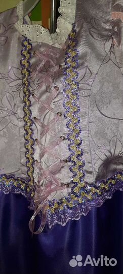 Карнавальный костюм Рапунцель (Батик), 9-10