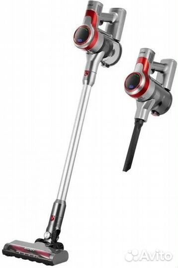Ручной пылесос (handstick) KitFort KT-5282, 200Вт, серый/красный