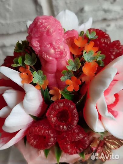 Букет из мыла