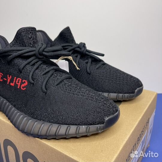 Adidas Yeezy Boost 350 V2 Black Red (6-9us)