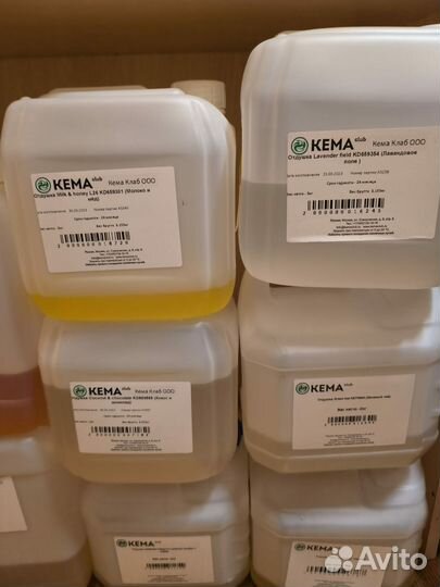 Отдушки для свечей и диффузоров Kema Club