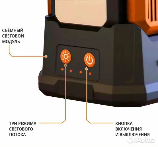 Мачта осветительная аккумуляторная maxpiler mtwl-0