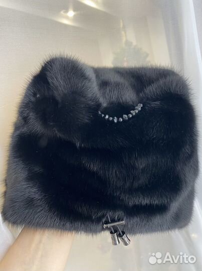 Шапка норковая новая женская