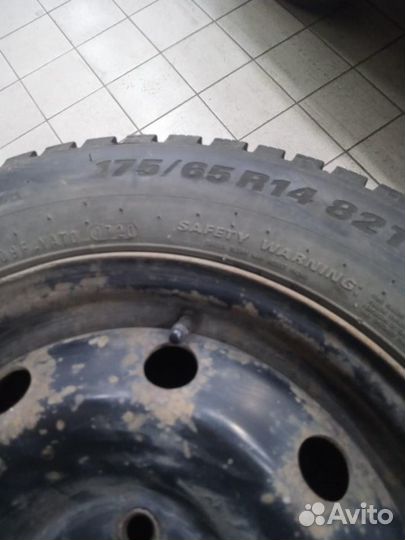 175/65 R14 Kumho WinterCraft ice Wi31+ Зима Штампо