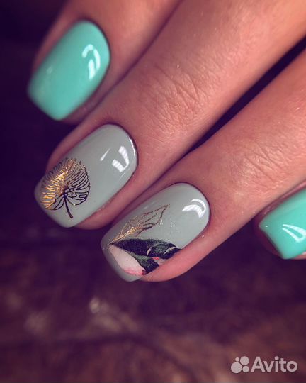 Маникюр гель лак