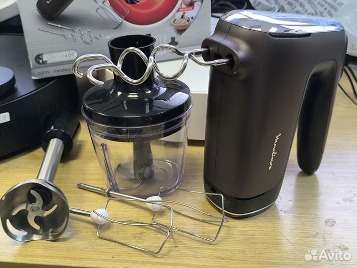 Ручной миксер + блендер Moulinex HM653910