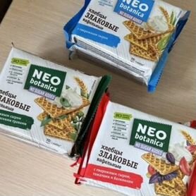 Хлебцы Neo botanica, печенье fitnes shock crispy