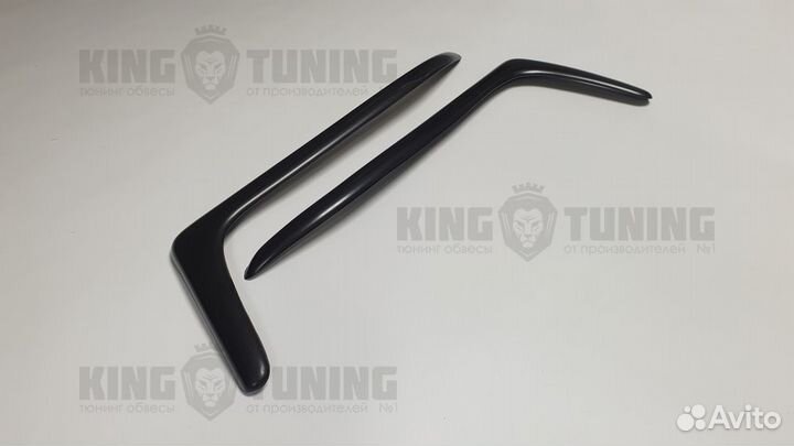 Реснички на фары Audi 80 B4 (абс пластик)