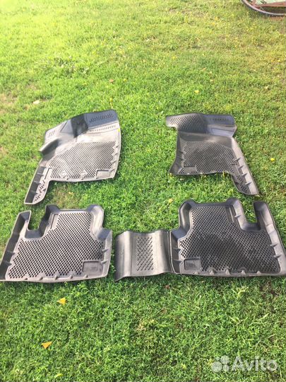 Комплект 3D ковриков