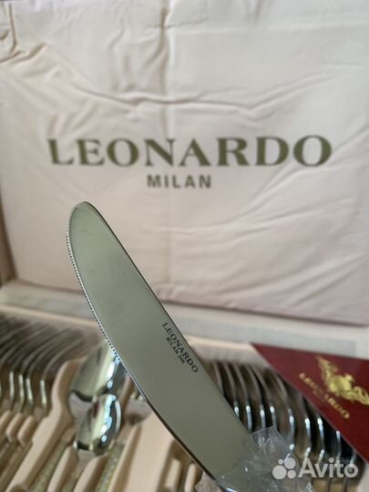 Набор столовых приборов Leonardo Milan Италия