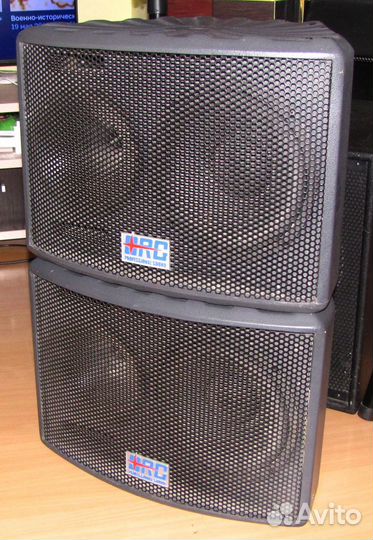 Колонки Orgacoustic 600-1200W 2шт Pro 10
