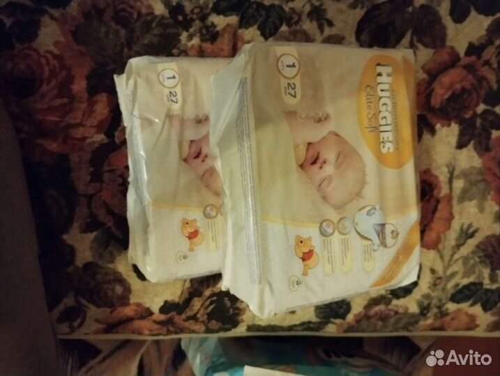 Подгузники huggies elite soft 1