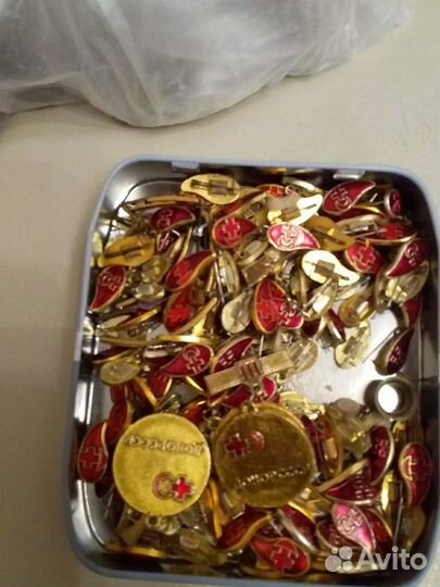 Значки и ордена Донор СССР