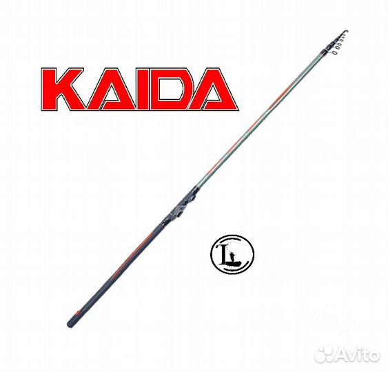 Удочка кайда Kaida warden 400 см с кольцами