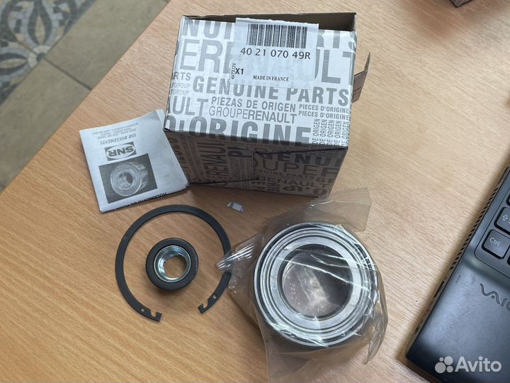 Подшипник передней ступицы Renault 402107049r