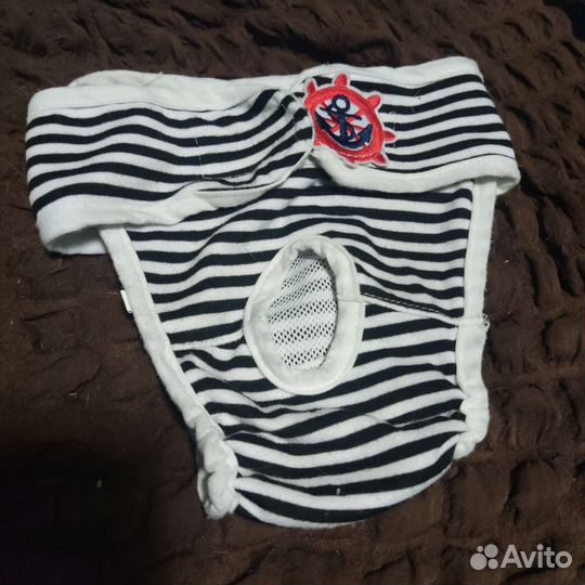 Многоразовые трусы для собак, кость для собак 21см