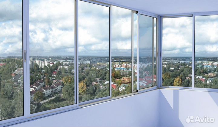 Холодное остекление балконов