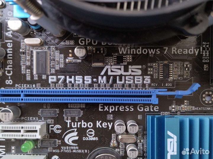 Материнская плата 1156