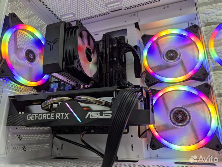 Игровой пк i3-10100f/16gb ddr4/512 SSD/RTX-2060