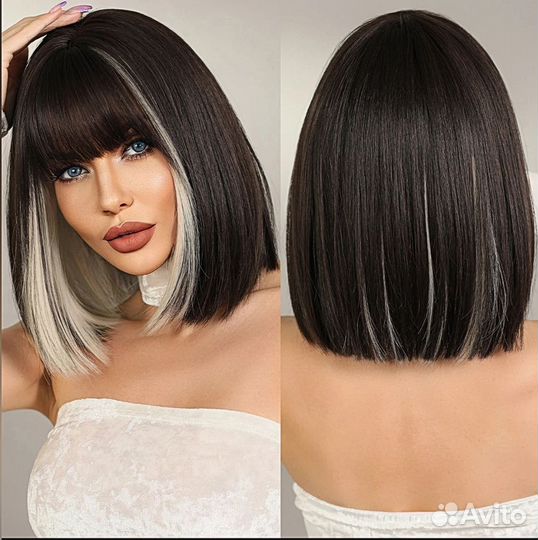 Парики женские Боб, хвосты накладные