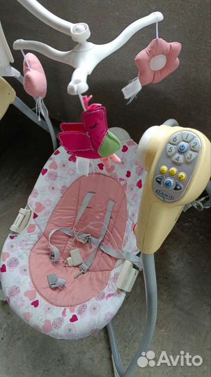 Детская электрическая качелька