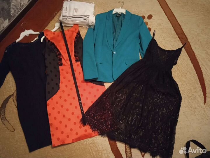 Большой пакет вещей на девушку р 42-44