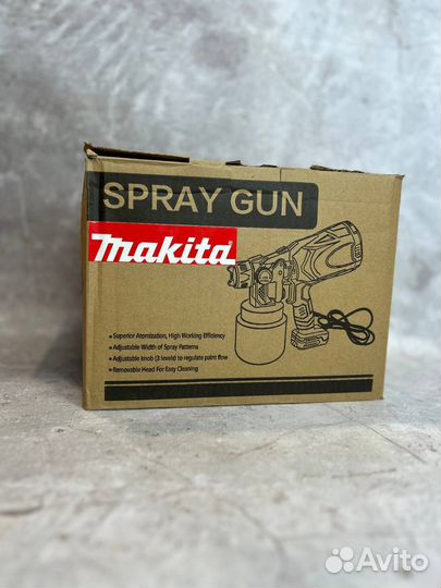 Краскопульт аккумуляторный Makita