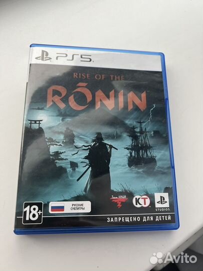 Rise of the ronin ps5 диск