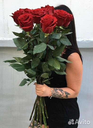 Метровые розы