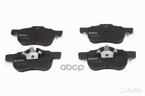 730 000BSX колодки дисковые п. с антискр. пл. R