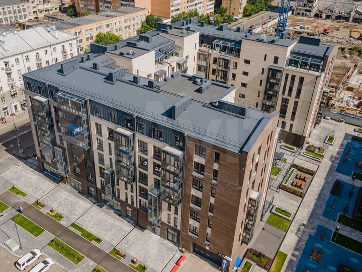 3-к. квартира, 90,3 м², 3/7 эт.