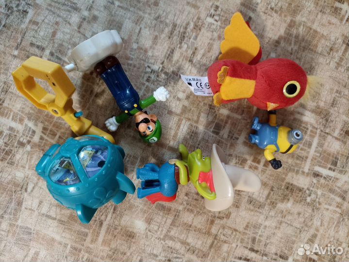 Игрушки из макдональдса