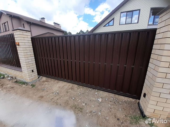 Откатные ворота