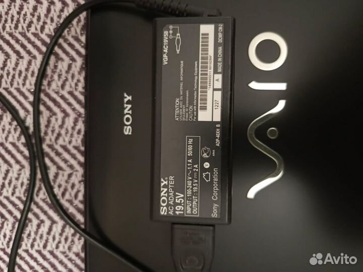 Нетбук sony vaio